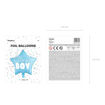 Picture of FOIL BALLOON STAR ITS A BOY 18 INCH